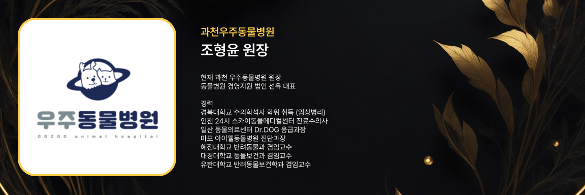 조형윤 원장 - 과천우주동물병원